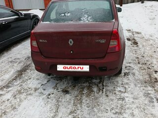 2010 Renault Logan I Рестайлинг, красный, 250000 рублей, вид 3