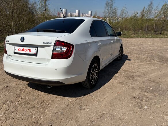 2018 Skoda Rapid I Рестайлинг, белый, 960000 рублей - вид 19