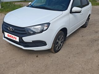 2022 Lada (ВАЗ) Granta I Рестайлинг, белый, 750000 рублей, вид 2