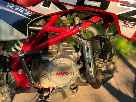 2017 Kayo K1-L 150 MX, красный, 65000 рублей, вид 4