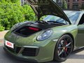 2017 Porsche 911 Carrera 4 GTS VII (991) Рестайлинг, зелёный - вид 1