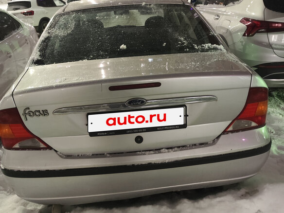 2003 Ford Focus I Рестайлинг, серебристый, 210000 рублей - вид 1