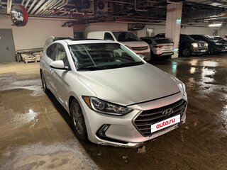 2017 Hyundai Elantra VI (AD), серый, 1700000 рублей, вид 3