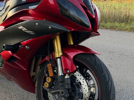 2007 Yamaha YZF-R6, красный, 580000 рублей, вид 2