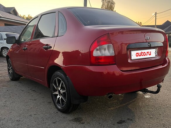 2009 Lada (ВАЗ) Kalina I, красный, 315000 рублей - вид 8