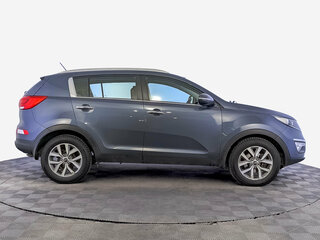 2015 Kia Sportage III Рестайлинг, синий, 1210000 рублей, вид 4