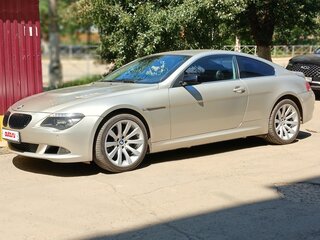 2008 BMW 6 серии 630i II (E63/E64) Рестайлинг, серебристый, 1200000 рублей, вид 1