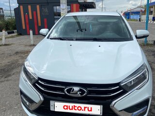2024 Lada (ВАЗ) Vesta I Рестайлинг (NG), белый, 1350000 рублей, вид 1