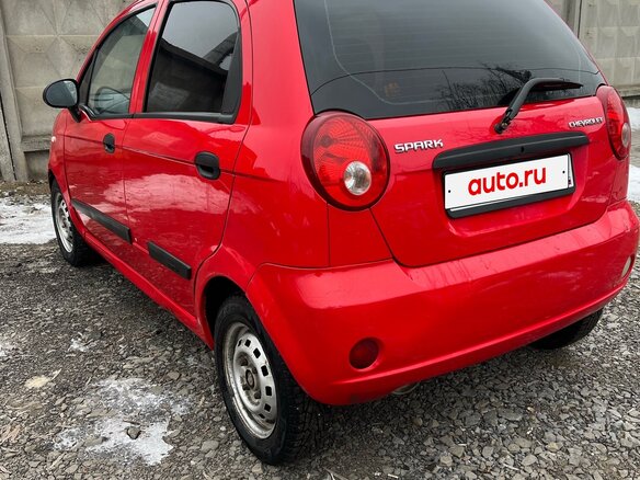 2008 Chevrolet Spark II, красный, 230000 рублей - вид 6