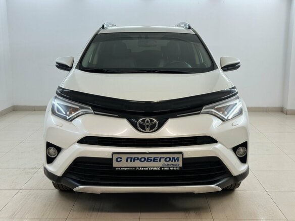 2016 Toyota RAV4 IV (XA40) Рестайлинг, белый - вид 1