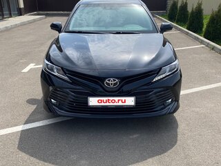 2020 Toyota Camry VIII (XV70), чёрный, 2590000 рублей, вид 2