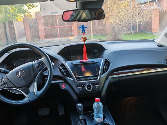 2014 Acura MDX III, чёрный - вид 7