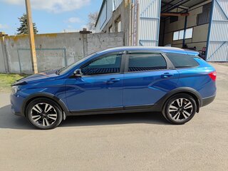 2021 Lada (ВАЗ) Vesta SW Cross I, синий, 1400000 рублей, вид 4