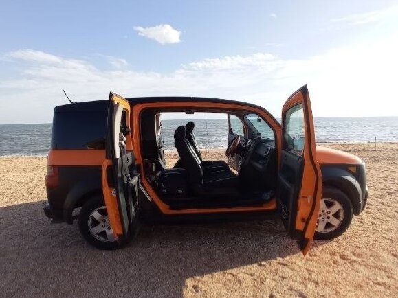 2005 Honda Element I, оранжевый, 890000 рублей - вид 4