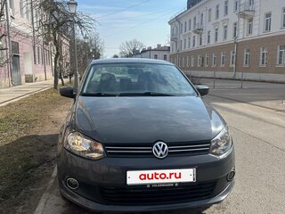 2014 Volkswagen Polo V, серый, 710000 рублей, вид 4