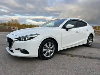 2018 Mazda Axela III Рестайлинг, белый, 1130000 рублей, вид 1