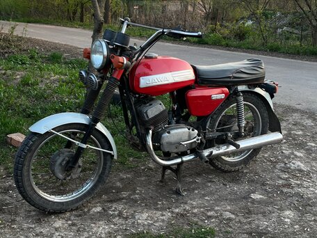 1991 Jawa 350/634, красный, 85000 рублей, вид 1