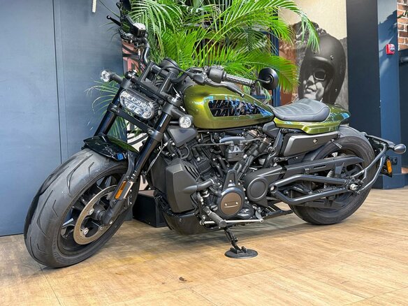 2022 Harley-Davidson Sportster S, зелёный, 1650000 рублей - вид 7