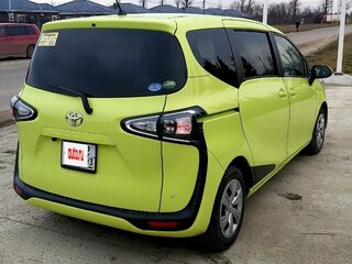 2020 Toyota Sienta II Рестайлинг, жёлтый, 1320000 рублей, вид 5