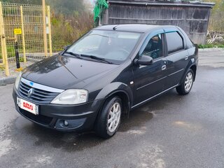 2010 Renault Logan I Рестайлинг, чёрный, 550000 рублей, вид 2
