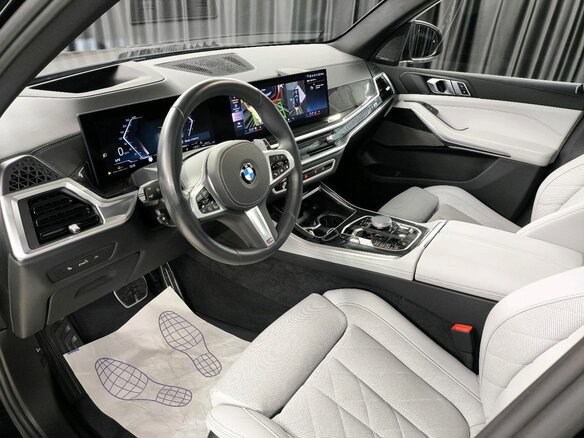 2024 BMW X5 30d IV (G05/G18) Рестайлинг, синий, 11990000 рублей - вид 12