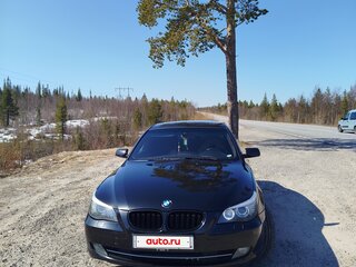 2008 BMW 5 серии 525i V (E60/E61) Рестайлинг, серый, 1400000 рублей, вид 2