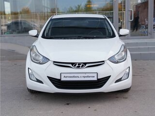2014 Hyundai Elantra V (MD) Рестайлинг, белый, 1229000 рублей, вид 2