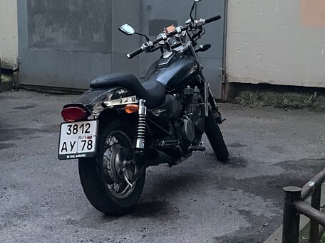 1995 Kawasaki ZL400 Eliminator, чёрный, 280000 рублей, вид 4