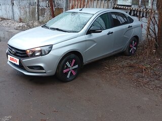 2016 Lada (ВАЗ) Vesta I, серый, 510000 рублей, вид 1