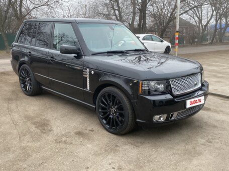 2008 Land Rover Range Rover III Рестайлинг, чёрный, 1600000 рублей, вид 5