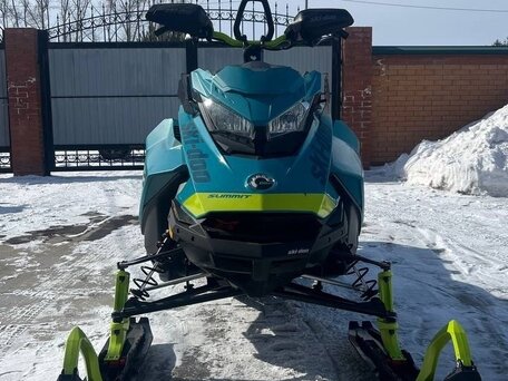 2019 BRP Ski-Doo Summit 850, зелёный, 1300000 рублей, вид 1