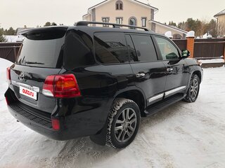 2014 Toyota Land Cruiser 200 Series Рестайлинг 1, чёрный, 4790000 рублей, вид 3