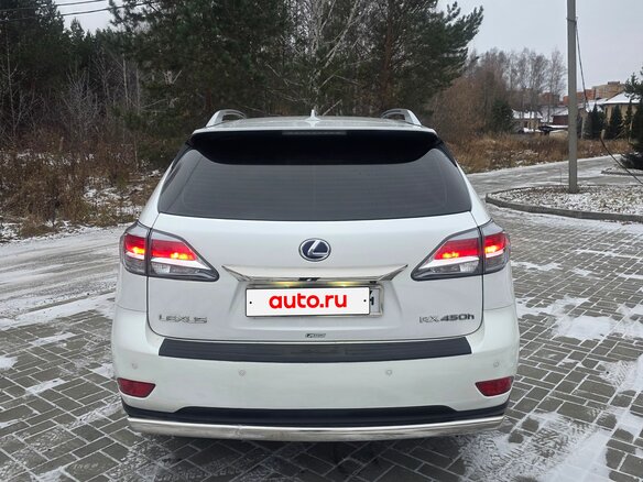 2012 Lexus RX 450h III Рестайлинг, белый, 2690000 рублей - вид 11