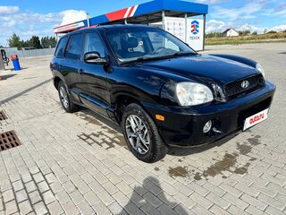 2002 Hyundai Santa Fe I, чёрный, 1100000 рублей, вид 3