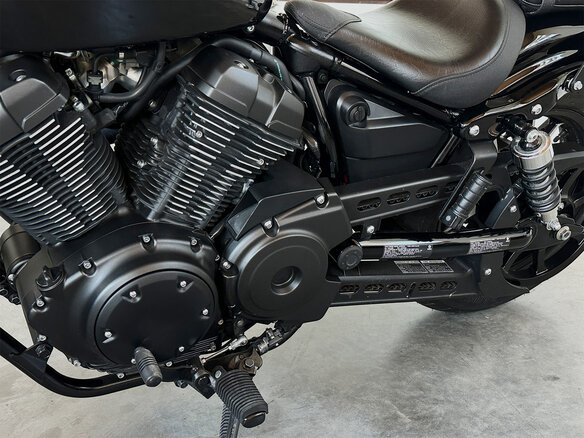 2019 Yamaha XV950 Bolt, чёрный - вид 19