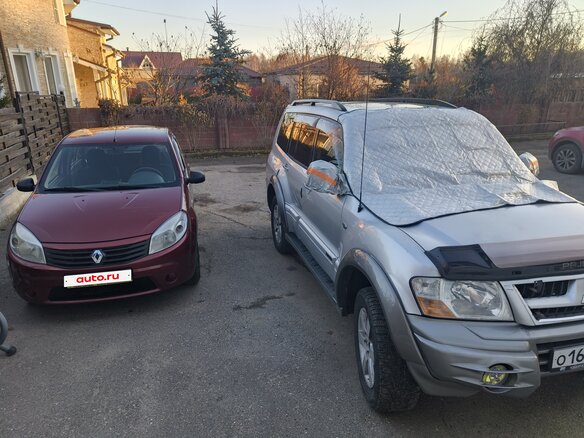 2003 Mitsubishi Montero III, серебристый, 880000 рублей - вид 12