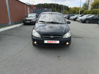 2008 Hyundai Getz I Рестайлинг, чёрный, 375000 рублей, вид 3