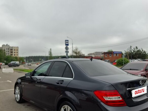 2012 Mercedes-Benz C-Класс 200 III (W204) Рестайлинг, чёрный, 1650000 рублей - вид 3