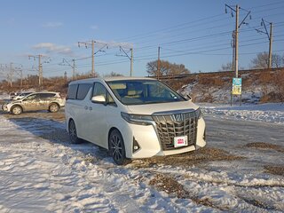 2022 Toyota Alphard III Рестайлинг, белый, 6000000 рублей, вид 3