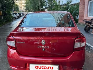 2015 Renault Logan II, красный, 480000 рублей, вид 5