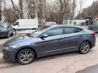 2017 Hyundai Elantra VI (AD), серый, 1700000 рублей, вид 5