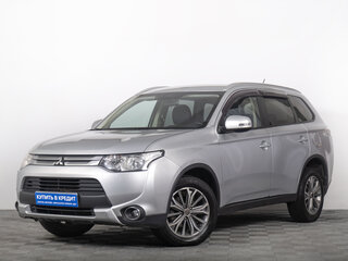 2014 Mitsubishi Outlander III, серебристый, 1929000 рублей, вид 2