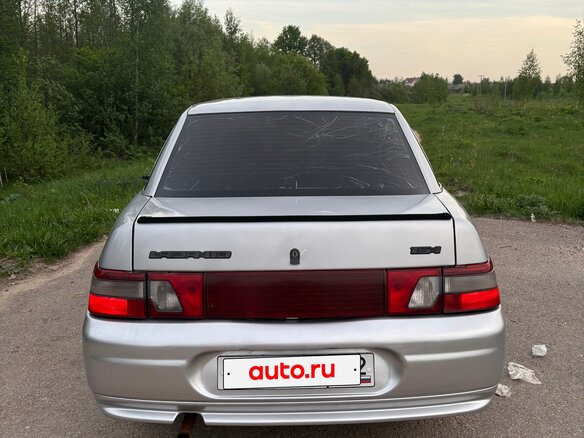2005 Lada (ВАЗ) 2110, серебристый, 125000 рублей - вид 6