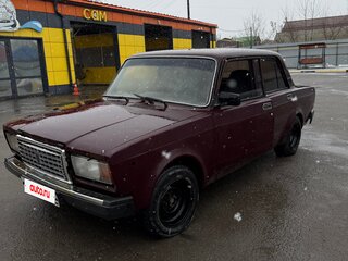 2006 Lada (ВАЗ) 2107, красный, 80000 рублей, вид 1