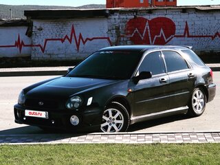 2002 Subaru Impreza II, чёрный, 290000 рублей, вид 1