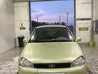 2006 Lada (ВАЗ) Kalina I, зелёный, 160000 рублей, вид 1