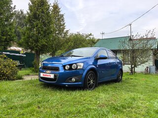 2012 Chevrolet Aveo II, синий, 650000 рублей, вид 2