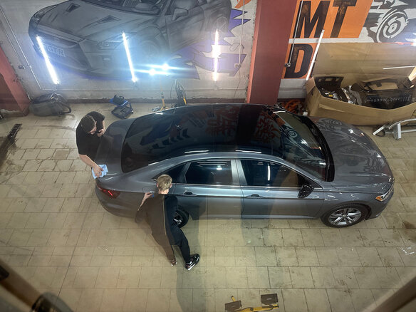 2020 Volkswagen Jetta 6-speed VII, серый, 2000000 рублей - вид 15