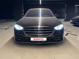 2021 Mercedes-Benz S-Класс 580 Long 4MATIC VII (W223), чёрный, 13900000 рублей, вид 2
