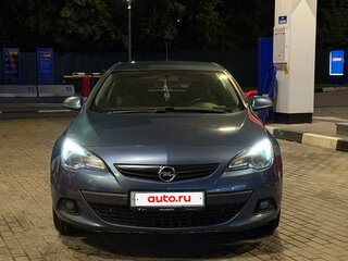 2013 Opel Astra GTC J Рестайлинг, голубой, 734000 рублей, вид 3